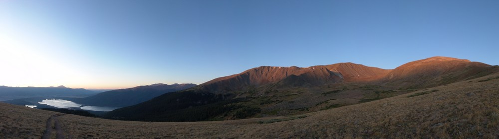 Elbert Morning Pano